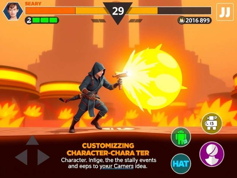 Heat Hero Master gameplay screenshot showing action sequence